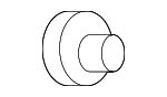 4G0129234 - Cooling System: Mount Bracket Grommet for Audi Image