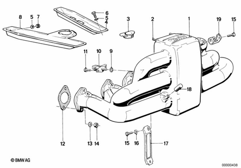 Intake Manifold for 1984 BMW 533i #0