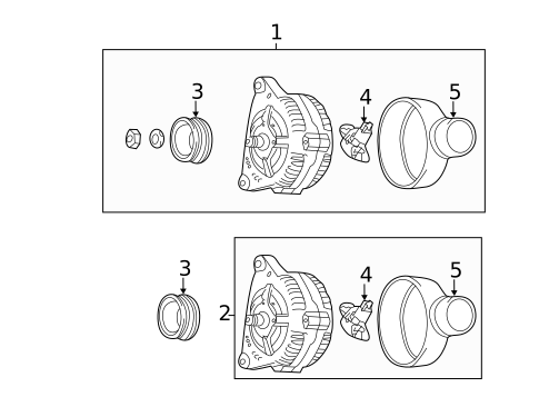 Alternator/Generator & Related Components for 2007 Audi A8 Quattro #0