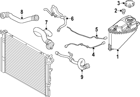 Hoses & Pipes for 2025 BMW X5 #0