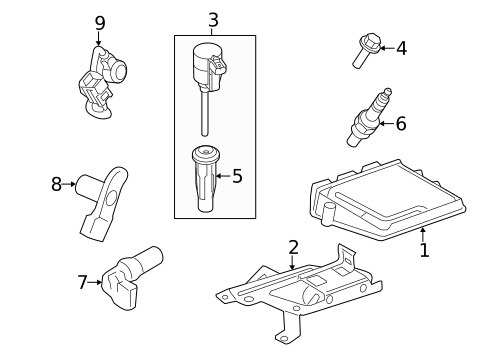 Lock & Hardware for 2011 Ford Fusion #2