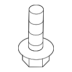 9008015077 - Body: Bumper Cover Screw for Scion: iM, tC, xA, xB | Toyota: 4Runner, Avalon, bZ4X, C-HR, Camry, Celica, Corolla, Corolla iM, Crown, Crown Signia, Echo, FJ Cruiser, Highlander, Land Cruiser, Matrix, Mirai, MR2 Spyder, Prius, Prius AWD-e, Prius Plug-In, Prius Prime, Prius V, RAV4, Sequoia, Sienna, Solara, Tacoma, Venza, Yaris Image