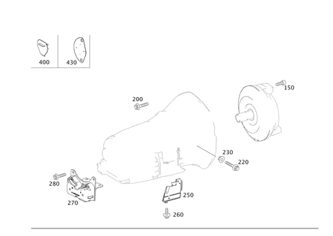 Detachable Transmission Parts, Oil Filler Pipe for 2015 Mercedes-Benz E63 AMG #0