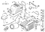 13717558382 - Fuel Preparation System: Air Filter Element for Mini Image