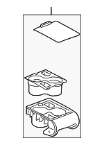 15946124 - Body: Cup Holder for Cadillac: SRX Image