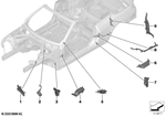 41007498290 - Bodywork: Shap.Part, Carr.Supp.Inner W.Arch, Fr.Ri for BMW Image