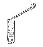 6L2Z7827458A - Body: Water Shield for Ford: Explorer, Explorer Sport Trac | Mercury: Mountaineer Image