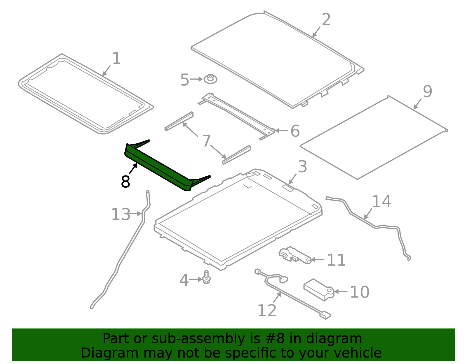 LB5Z-78500A26-A - Deflector Assembly 2020-2021 Ford Explorer
