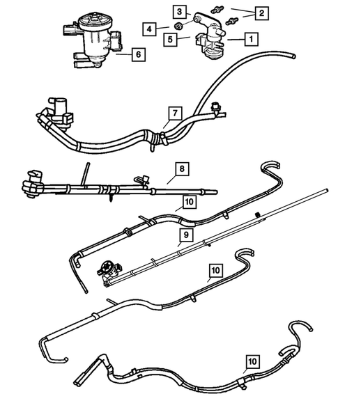 Emission Harness for 2002 Dodge Durango #0