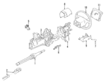 F78Z3B676CA - Steering: Lower Shaft for FORD Image
