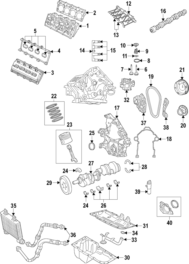 53011595AC - Engine: Valve Cover for Mopar Image