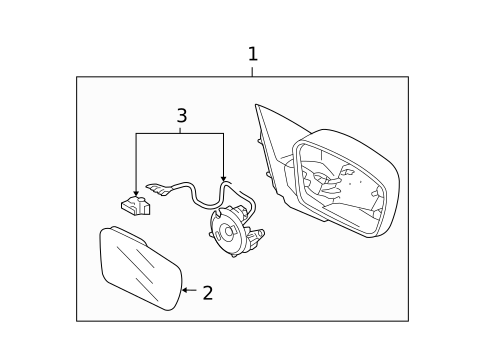 Mirrors for 2004 Acura TL #0