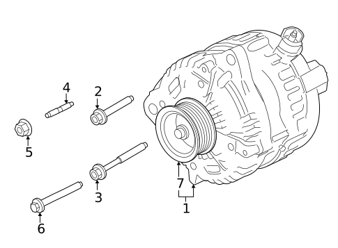 Alternator/Generator & Related Components for 2021 Ford F-150 #0
