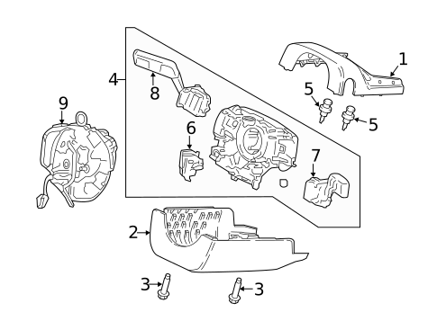 Switches, Solenoids & Actuators for 2017 Lincoln Continental #0