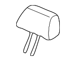 81140S84A01ZB - Body: Headrest for Honda: Accord Image