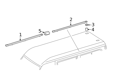 Luggage Carrier for 2019 Mercedes-Benz Sprinter 3500XD #0