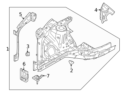 Inner Components for 2023 Hyundai Santa Fe #0