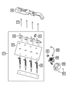 5281483AA - Fuel: Fuel Rail for Mopar Image
