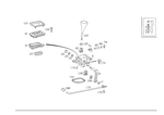 1292670237 - Gearshift Mechanism: Bearing Bracket for Mercedes-Benz: 300E Image