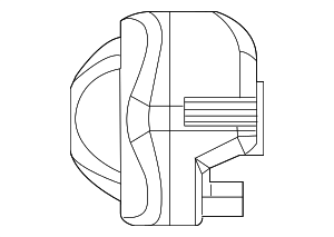 56038724AB - Electrical: Anti-Theft Alarm Siren for Mopar Image