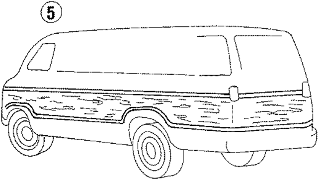 4240580 - Body: Stripe Tape for Mopar Image