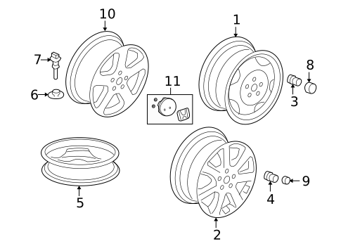 Alloy Wheels for 2007 Honda CR-V #0