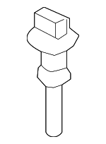 74652SDA003 - Suspension: Spare Wheel Bolt for Honda: Accord, Civic, CR-V, HR-V, Insight Image