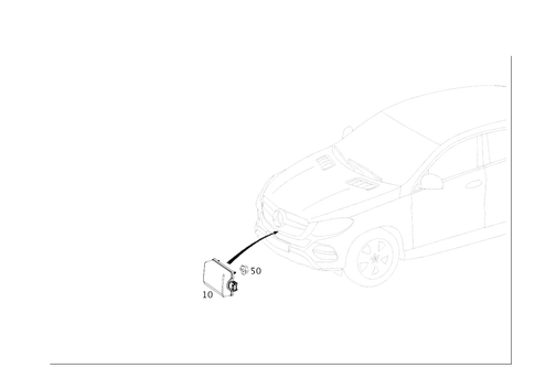 Adaptive Cruise Control System for 2016 Mercedes-Benz GLE450 AMG #0