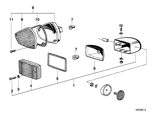 63231243442 - Lights: Turn Indicator - Olsa for BMW-Motorrad Image
