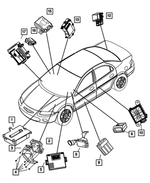 5102525AA - Electrical: Anti-lock Brake Control Unit for Mopar Image