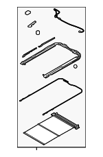 81650B2200BF3 - Body: Track Assembly for Kia: Soul, Soul EV Image