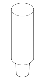 816893R500 - Body: Sunroof Frame Pin for Kia: Soul, Soul EV Image