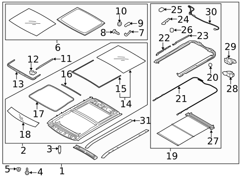 Sunroof for 2018 Kia Soul EV #0