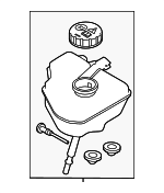 LR126007 - : Master Cylinder Reservoir for Land Rover: Range Rover Velar Image