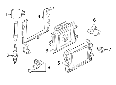 Powertrain Control for 2016 Honda Civic #2