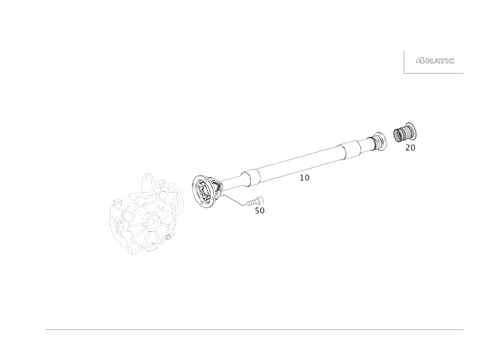 Front Axle Differential Propeller Shaft for 2020 Mercedes-Benz C43 AMG #0