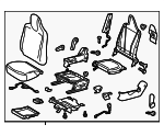 7110074350B1 - : Seat Assembly for Scion: iQ Image