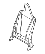 7163074040 - Body: Seat Back Frame for Scion: iQ Image