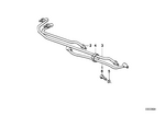 32131132816 - Steering: Pipe for BMW Image