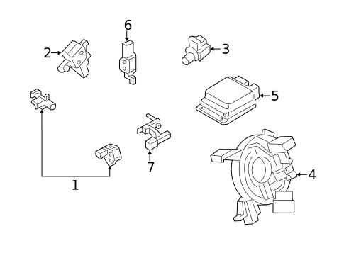 Sensors for 2018 Lincoln MKC #1