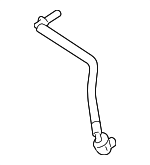 11667613026 - Body: Vacuum Hose for BMW Image