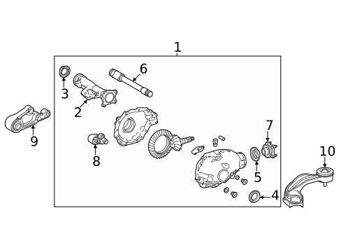 Carrier & Components for 2023 Lexus LX600 #0