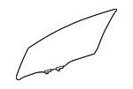 6810146090 - : Movable Glass for Lexus: RZ300e, RZ450e Image
