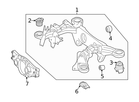 Brackets, Flanges & Hangers for 2025 Mercedes-Benz C 43 AMG&reg; #0