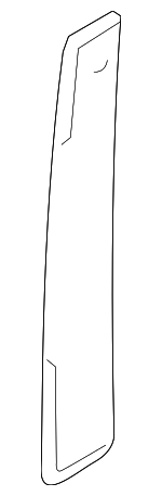 7575647010 - Body: Frame Molding for Toyota: Prius Image