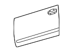 6711247020 - Body: Outer Panel for Toyota: Prius Image