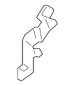 T4K6207 - Electrical: Wire Harness Lower Bracket for Jaguar: I-Pace Image