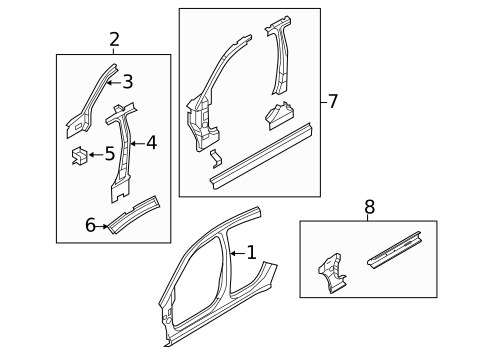 Aperture Panel for 2012 Chrysler 200 #0