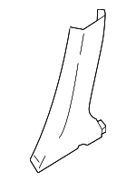 2013-2025 Nissan LEAF - Lower Center Pillar Trim