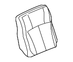 89043400 - Body: Seat Back Pad for GM Image